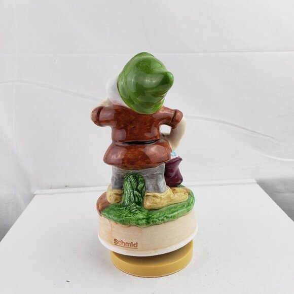 Schmid Disney Doc Seven Dwarfs Musical Hand Painted Figurine - Picture 3 of 5